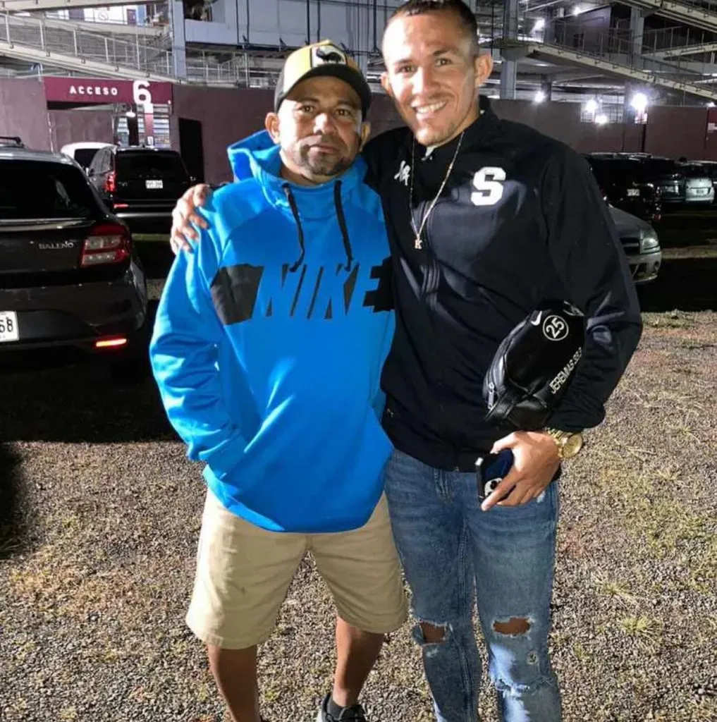 Kliver Gómez no olvida a su papá (Instagram).