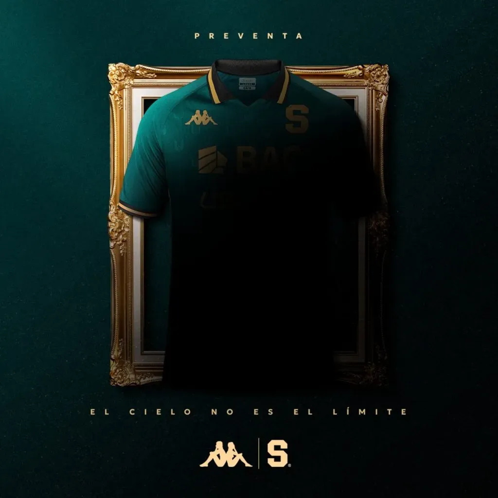 La nueva indumentaria de Saprissa.