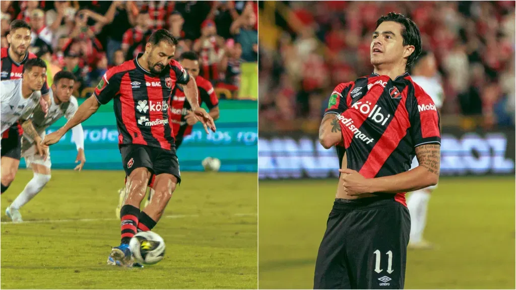 Celso Borges y Diego Campos atraviesan un gran momento en Alajuelense. (Fotos: LDA)