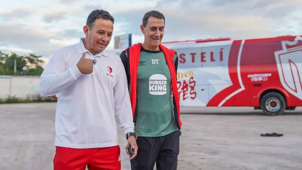 Alexander Guimaraes estuvo con el DT de Real Estelí.