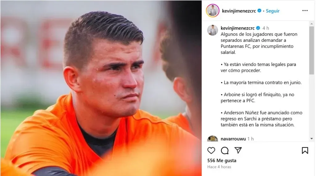 Problemas legales en Puntarenas FC.