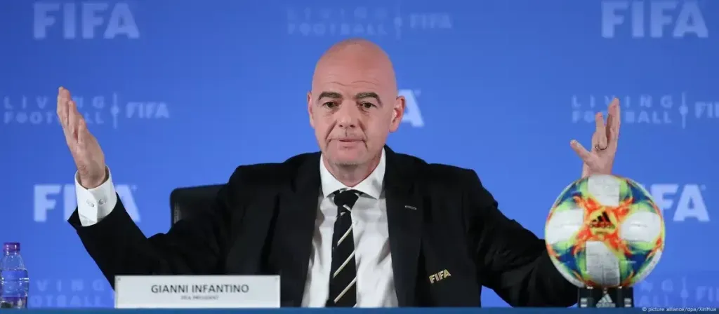 Infantino, presidente de la FIFA