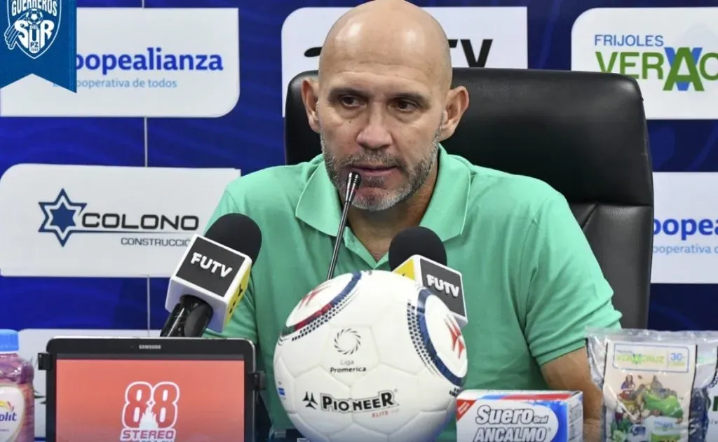 Luis Marin no se guardó nada tras el empate de su equipo.