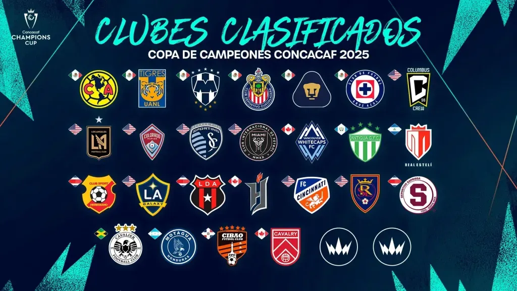 10 equipos que son parte de la MLS jugarán la Concachampions 2025.