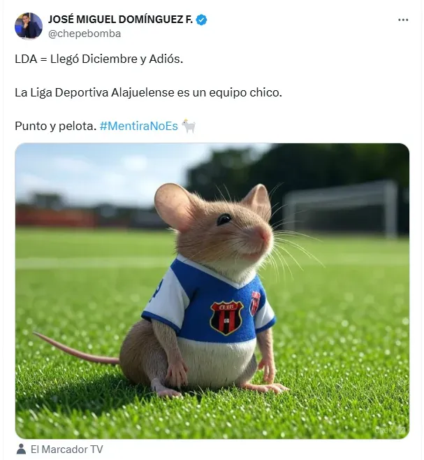 El posteo de la discordia que hizo estallar a todos los manudos. (x.com)