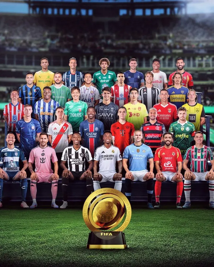 La imagen que compartió la FIFA en X.