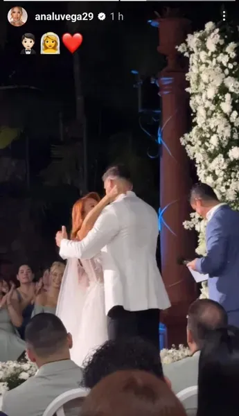 Jonathan Moya contrajo matrimonio (Instagram).