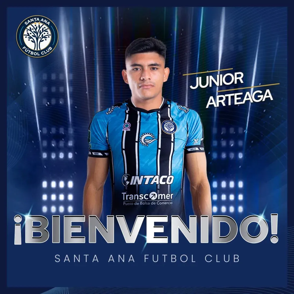 Así presentó Santa Ana a su nuevo refuerzo (Santa Ana FC).