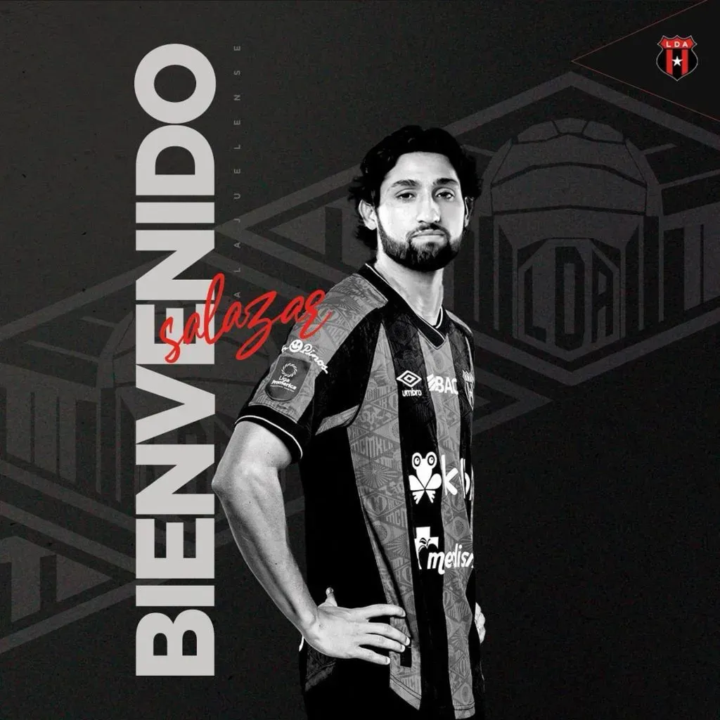 Aaron Salazar es nuevo jugador de Alajuelense.