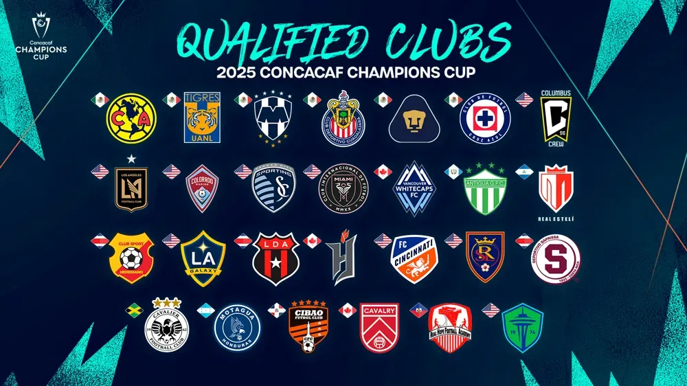 Clasificados a la Concachampions 2025 – Concacaf