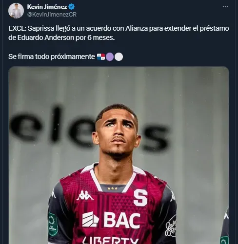 Eduardo Anderson – Saprissa