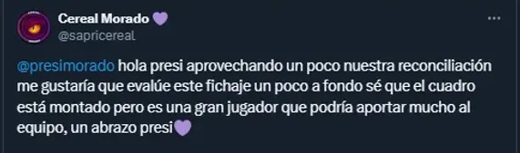 Aficionados del Saprissa en las redes sociales.