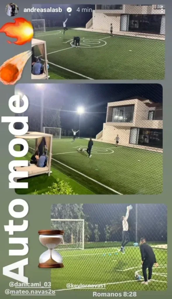 La foto que compartió Andrea Salas en su Instagram.