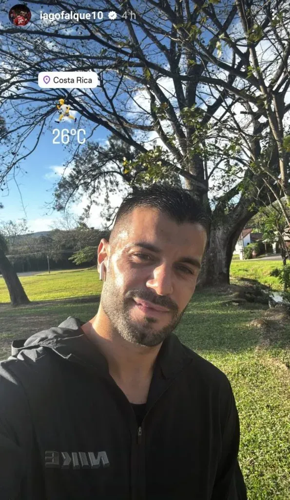 A sus 35 años, Iago Falque se entrena para seguir jugando. (Instagram)