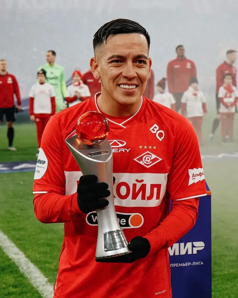 Esequiel Barco ha demostrado ser un gran fichaje (Spartak Moscú).