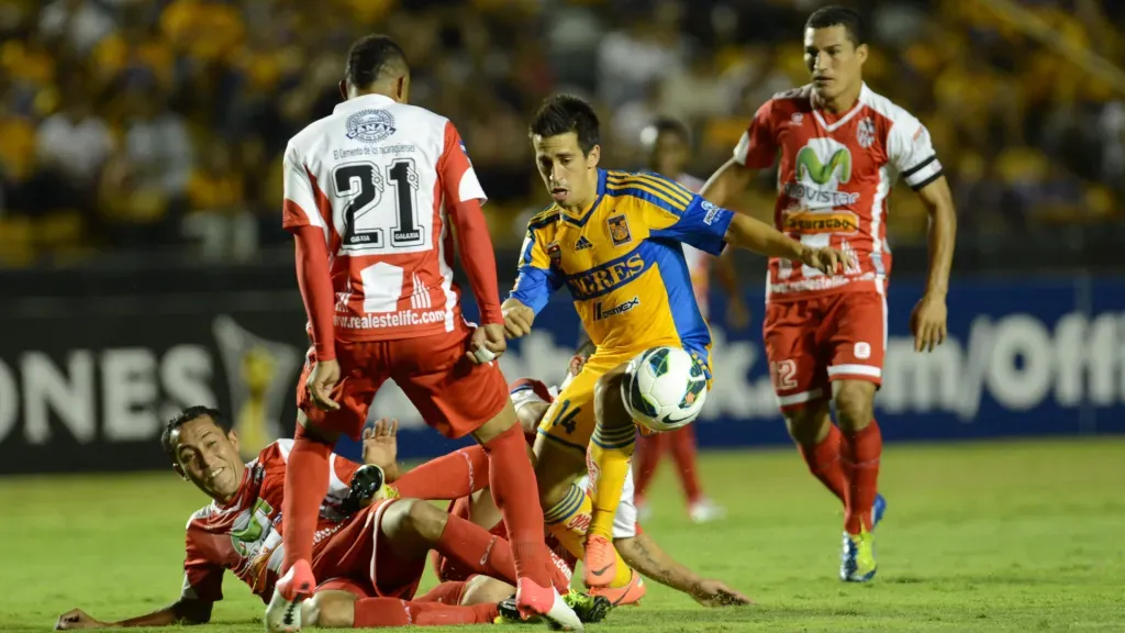 Real Estelí disputó cuatro partidos contra equipos mexicanos, pero solo pudo ganarle a uno: fue a Club América, por 2-1, en la primera ronda de la Concachampions 2024. (Foto: Concacaf)