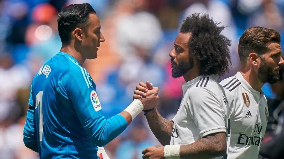 Keylor Navas y Marcelo – Real Madrid