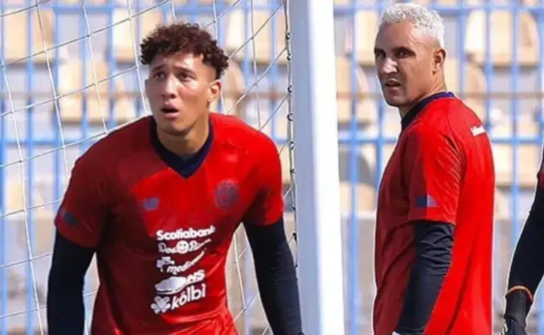 Patrick Sequeira y Keylor Navas – Selección Costa Rica