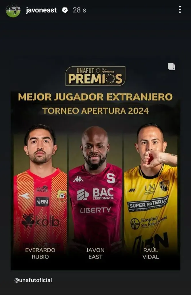 Javon East – Deportivo Saprissa