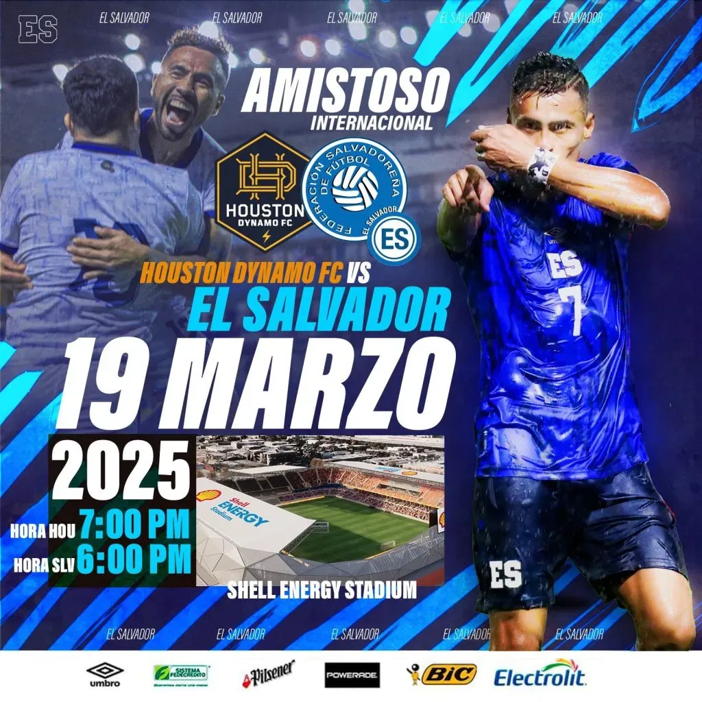 La imagen que compartió la Selección de El Salvador en sus canales oficiales.