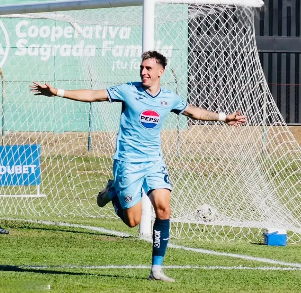Rodrigo Azumendi es el máximo goleador de la Liga con 5 goles. (Foto: FC Motagua)