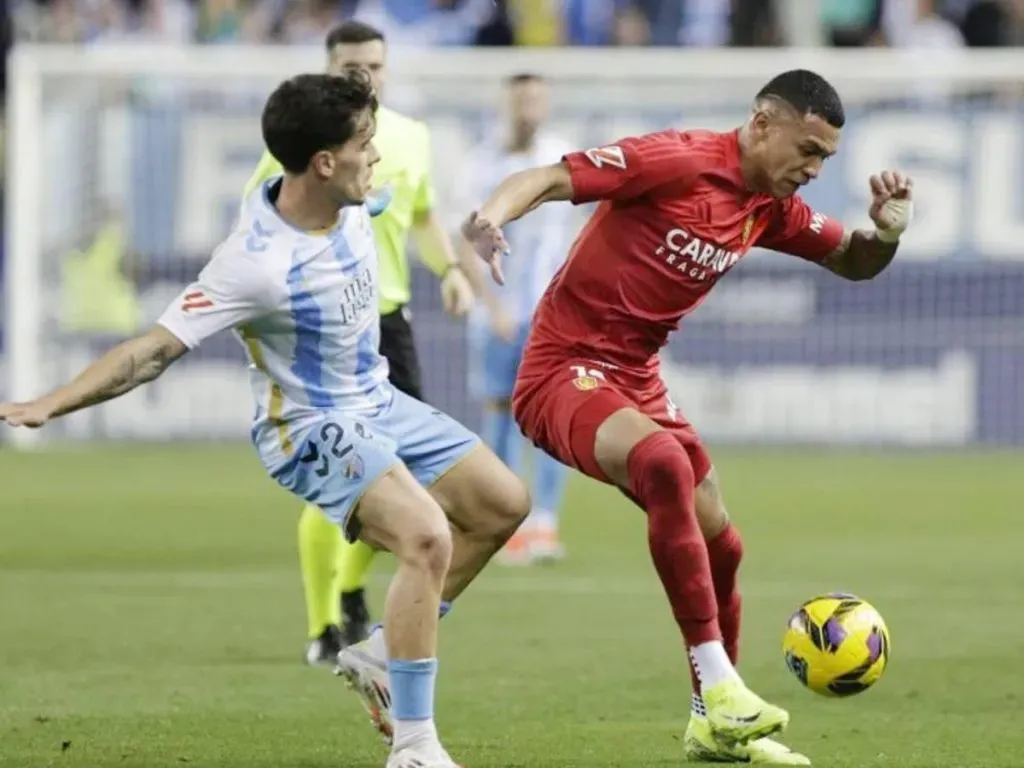 Kervin Arriaga se convirtió rápidamente en uno de los referentes del Zaragoza.