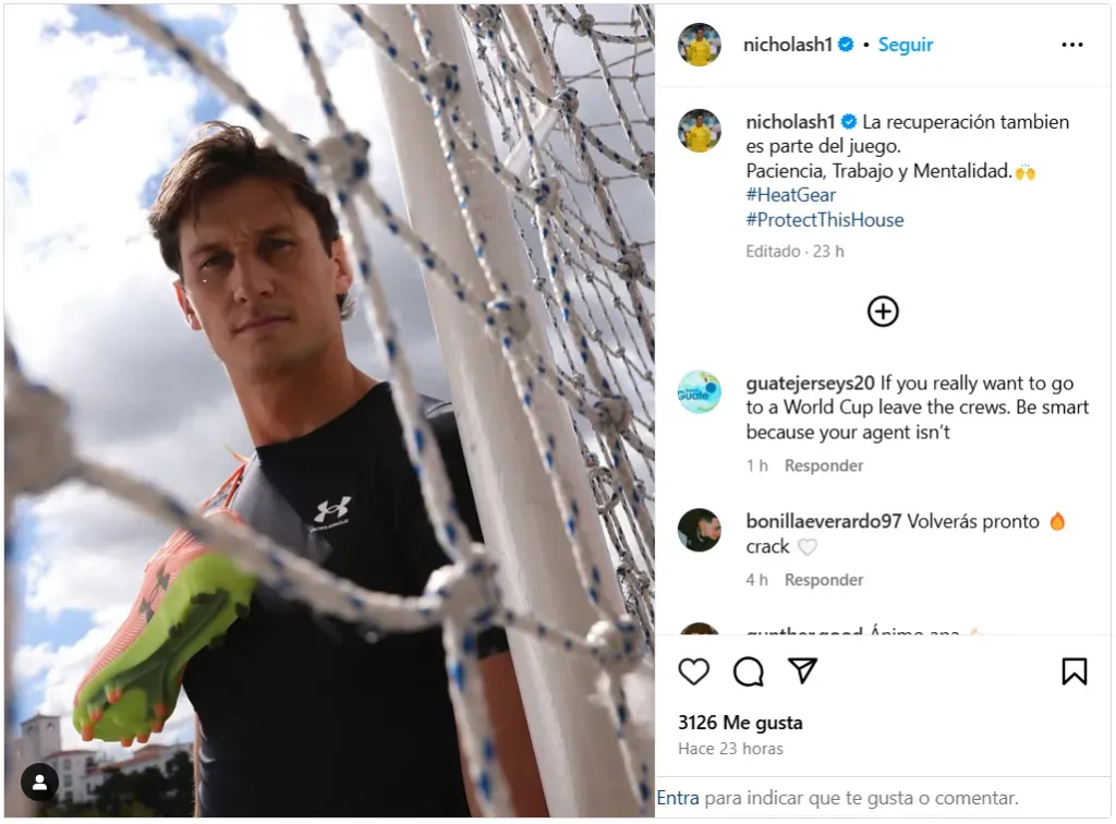 El posteo de Nicholas Hagen que pone en vilo a la Selección de Guatemala.