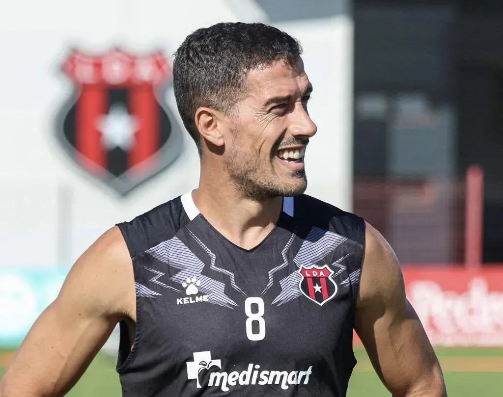 Miloc en Alajuelense. (Foto: Prensa Alajuelense)