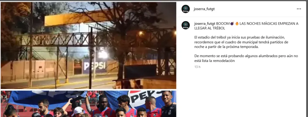 Captura de Instagram