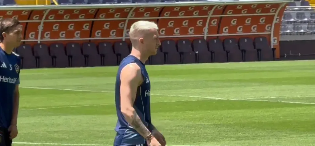 Marco Reus se entrenó en La Cueva (Estefan Monge).