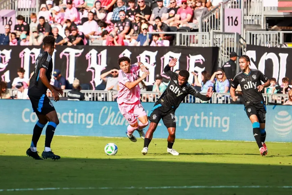 David Ruiz entró de cambio al minuto 60′ en el último juego del Inter Miami en la MLS.