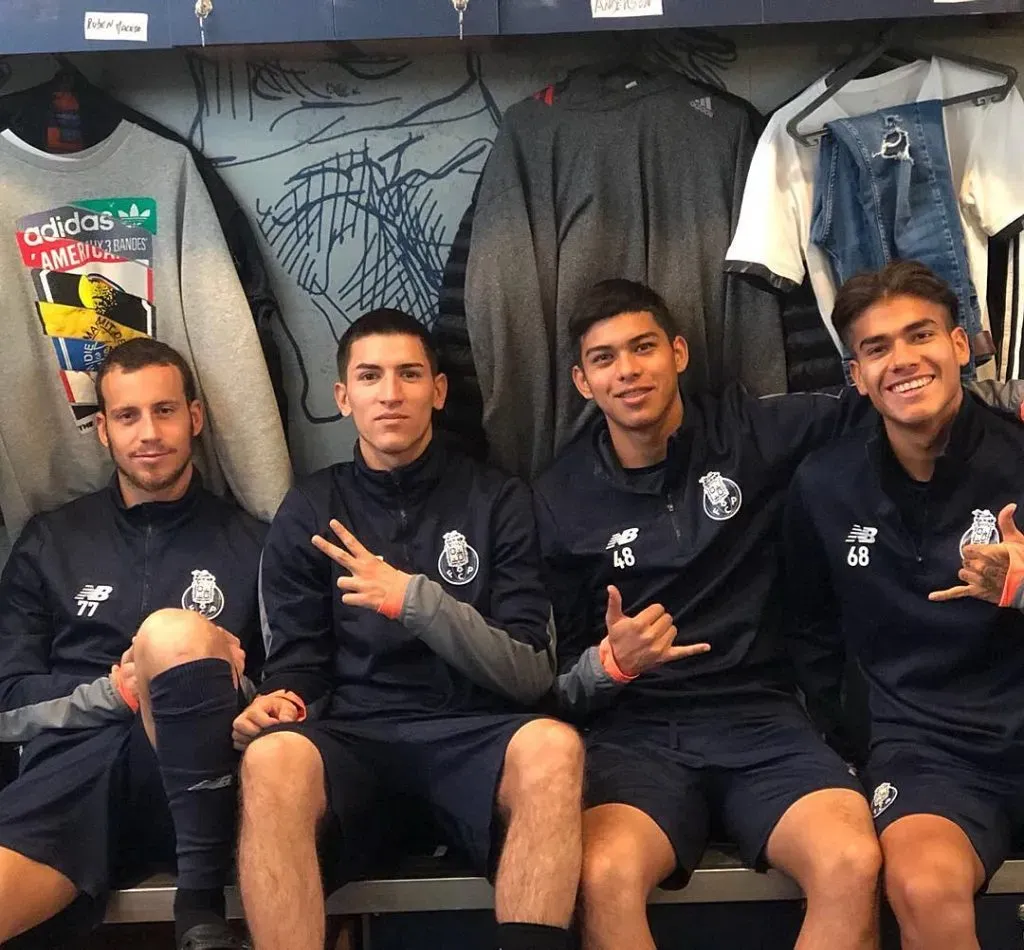 Anderson Canhoto durante su paso por el Porto B (Instagram).