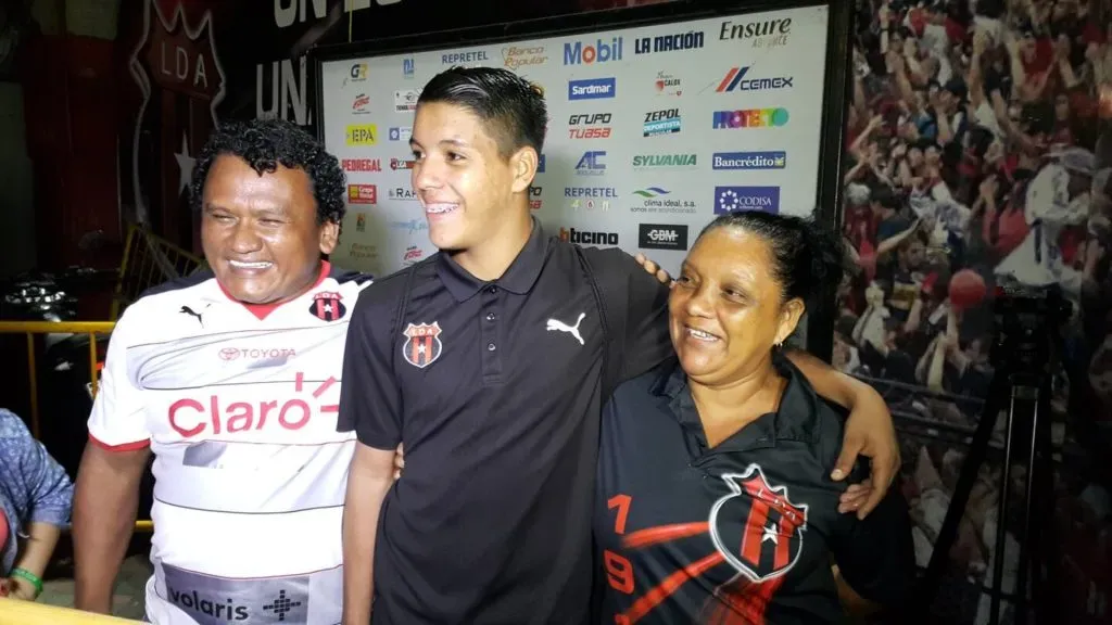 Orlando Galo era una de las grandes promesas de Alajuelense.