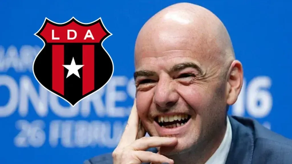 Infantino juega su papel en esta historia de Alajuelense y el Mundial de Clubes. (Getty Images)