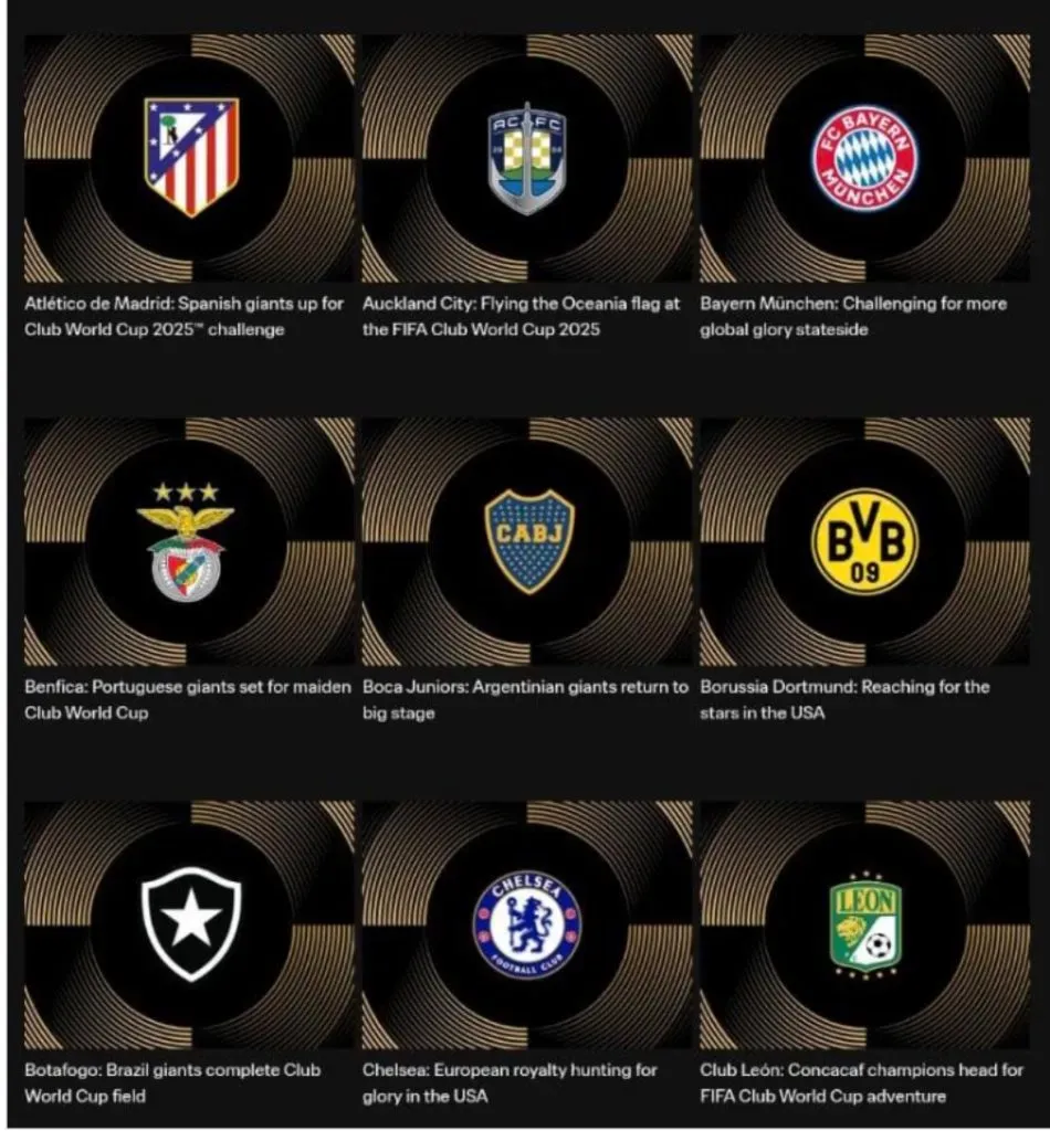 León volvió aparecer en la página de la FIFA.