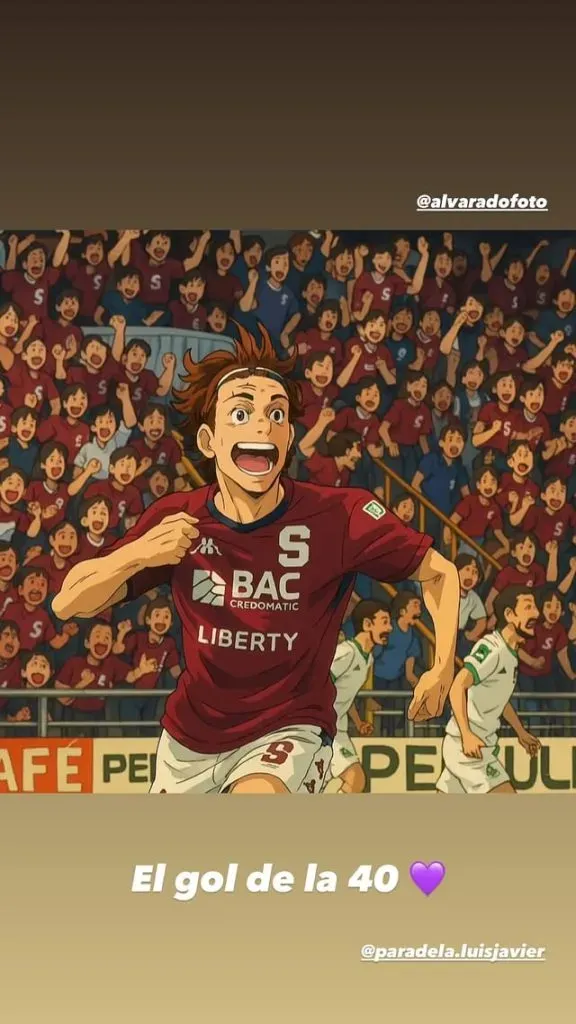 Paradela lleva a Saprissa en el corazón (Saprissa).