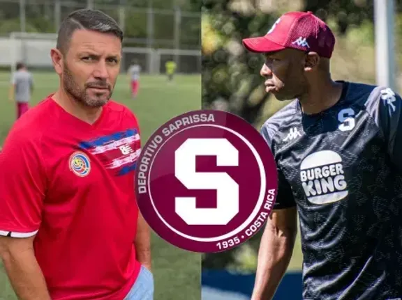 Rolando Fonseca y Paulo Wanchope / Saprissa