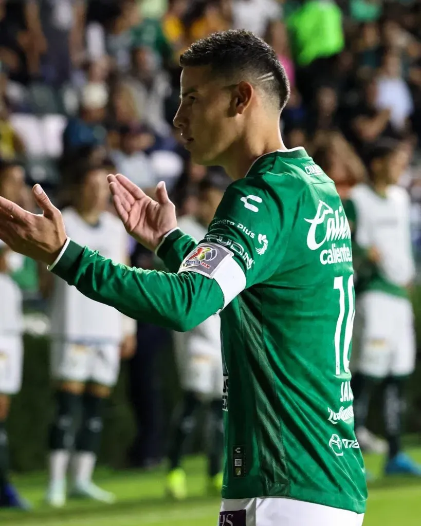 James Rodríguez disparó contra Alajuelense (Club León).