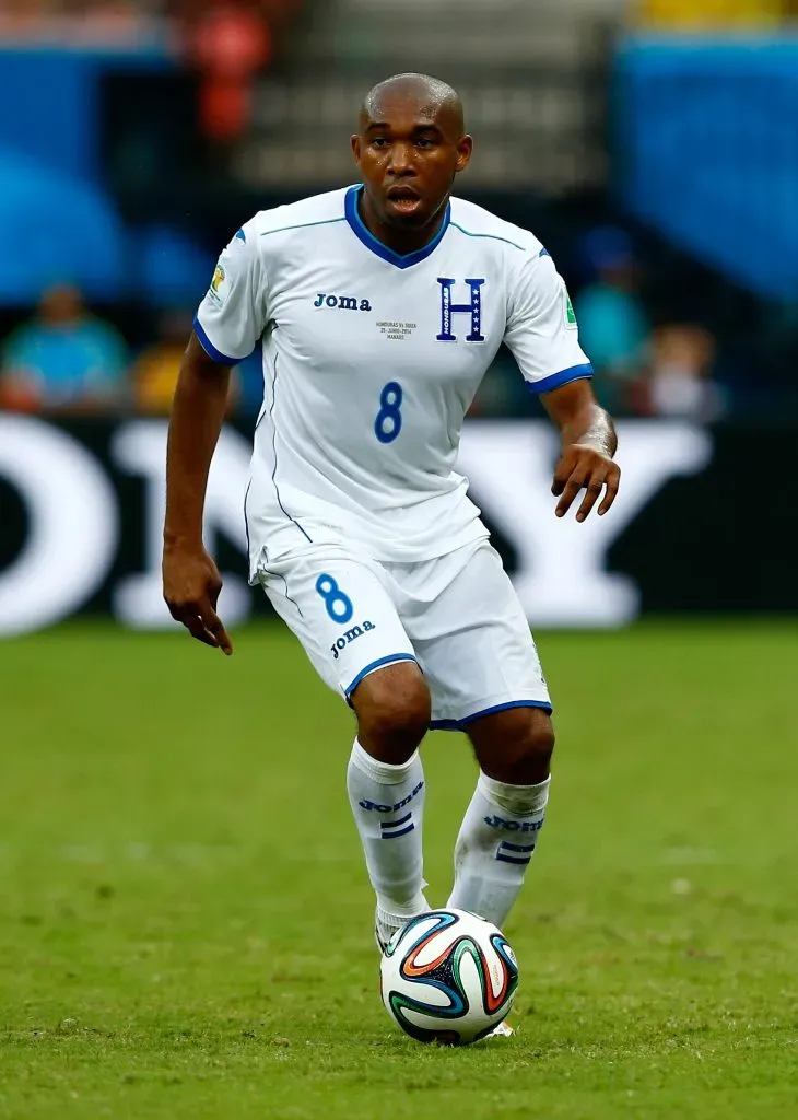 Wilson Palacios jugó dos mundiales con Honduras: 2010 y 2014 (Foto: Getty Images)
