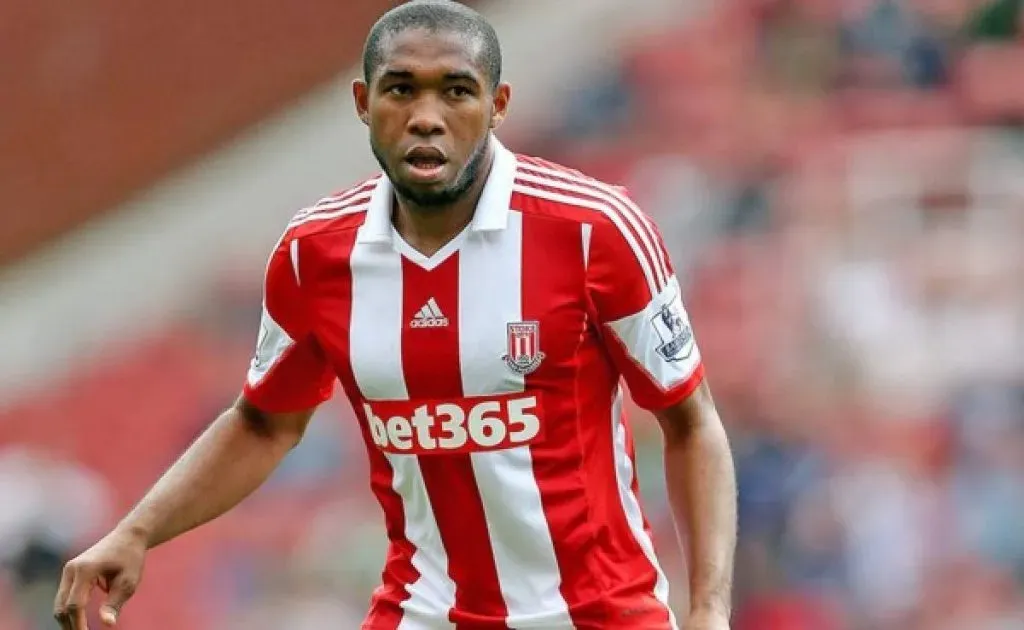 Wilson Palacios jugó para cuatro equipos en la Premier League, Birmingham, Wigan, Tottenham y Stoke City.