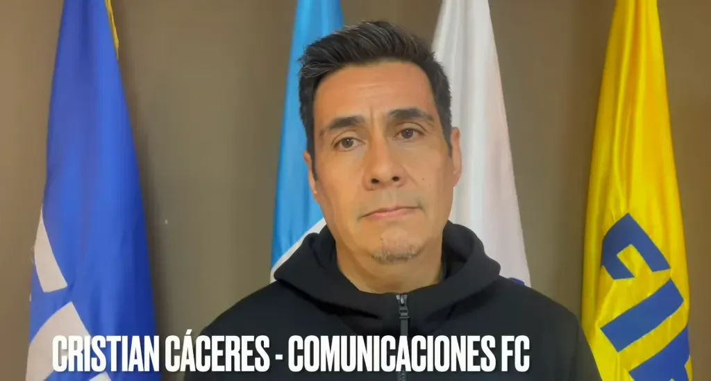 Cristian Cáceres sería el nuevo presidente crema. (Foto: Captura de Liga Nacional)