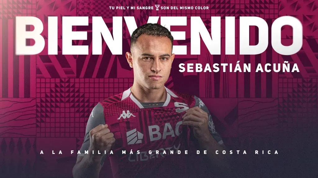 Sebastián Acuña llegó a Tibás a finales de 2024 (Saprissa).