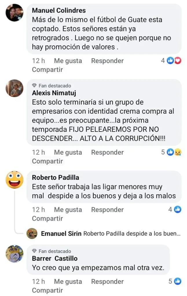 (Foto: captura de Facebook)