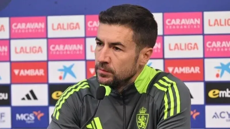 Gabi Fernández se refirió sobre la lesión de Kervin Arriaga y contó cuándo espera recuperarlo. (Foto: Hoy Aragón)