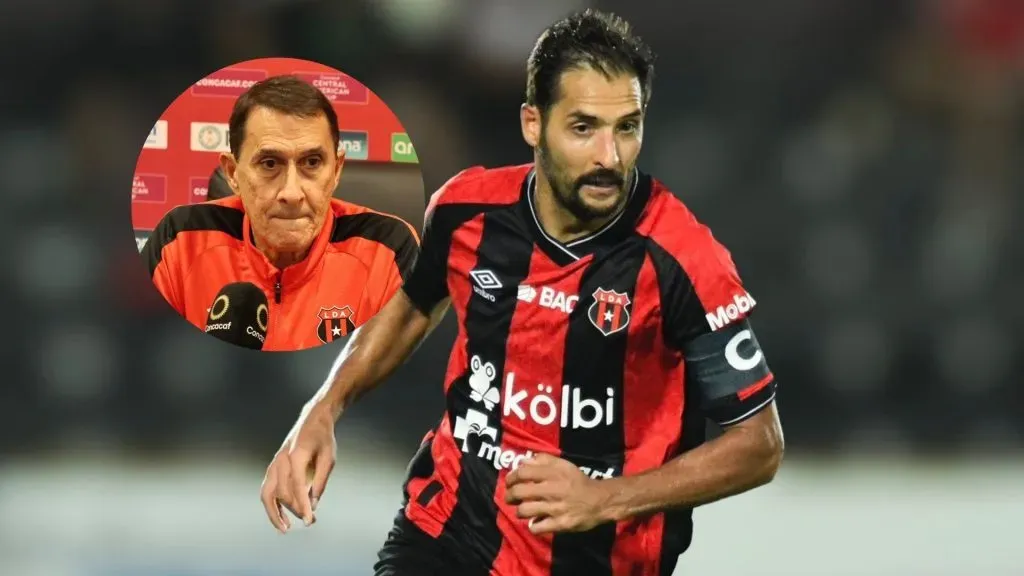 Celso Borges con la camiseta de Alajuelense.