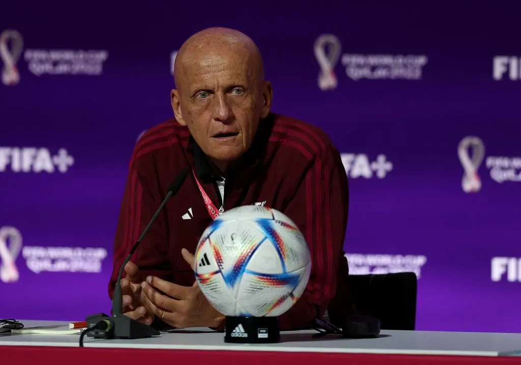 Pierluigi Collina destacó a Tatiana Guzmán. (Photo by Christopher Lee/Getty Images)