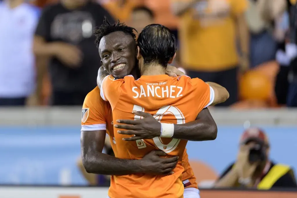 Alberth Elis y Vicente Sánchez fueron compañeros en el Houston Dynamos de la MLS.