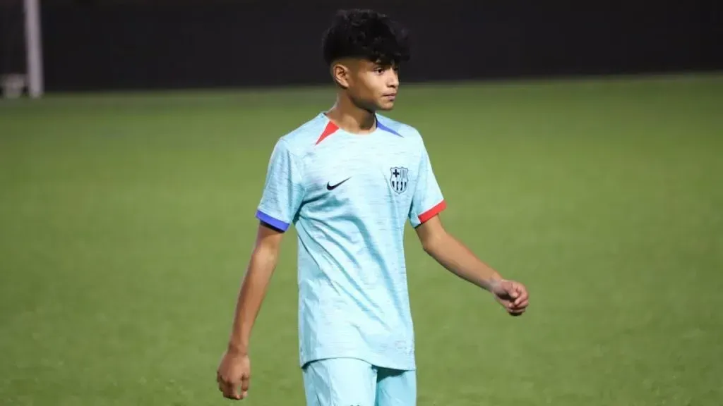 Alfredo Rodríguez es uno de los jugadores de la cantera del Barcelona con mucha proyección.