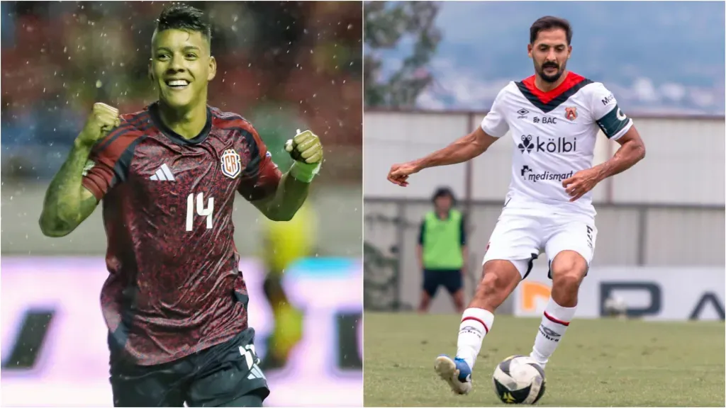 Orlando Galo mencionó que siempre se “fijaba cómo se perfilaba, cómo recuperaba, cómo trasladaba. Aprendí mucho” de Celso Borges. (Fotos: John Durán / La Teja y Alajuelense)