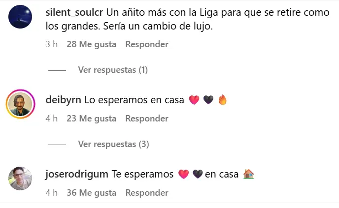 Los cibernautas manudos piden el regreso de Jonathan McDonald a Alajuela (Instagram).